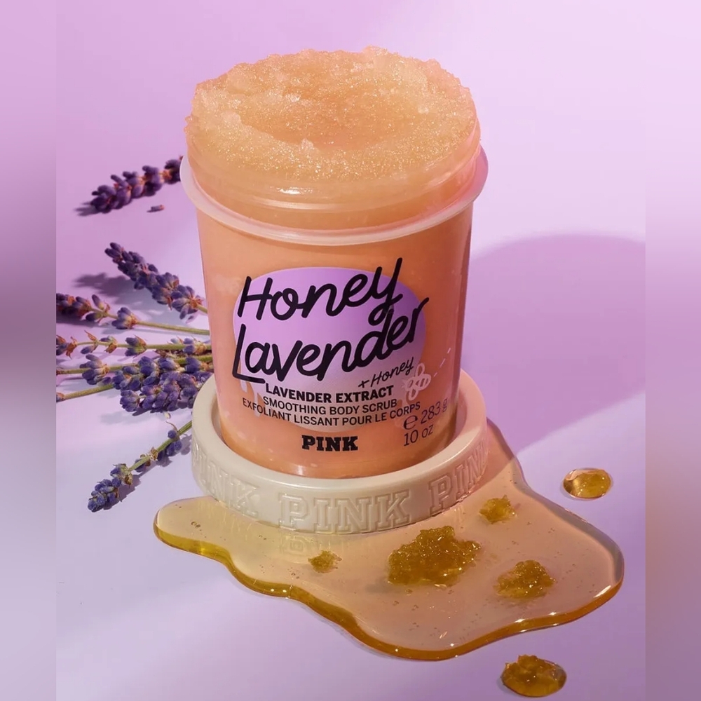 PINK Victoria's Secret Honey Lavender Body Scrub